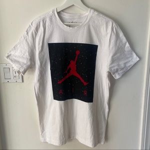 NWOT Air Jordan T-shirt Shirt Logo Jumpman Poolside Print Nike New Mens